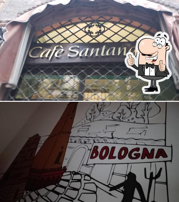 Here's a picture of Cafe Santangelo