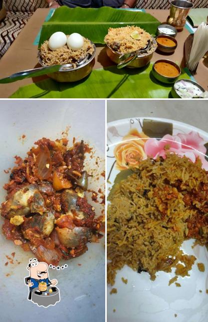 Food at Andhra Ruchulu, JP Nagar