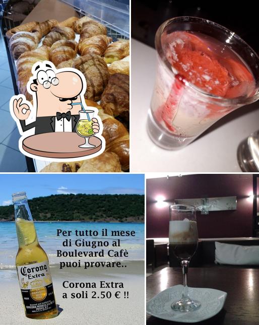 Tra le varie cose da Boulevard si possono trovare la bevanda e cibo