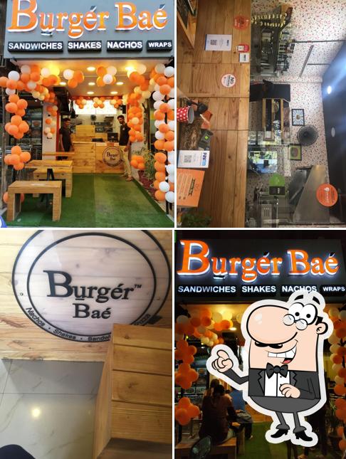 The interior of Burger Bae