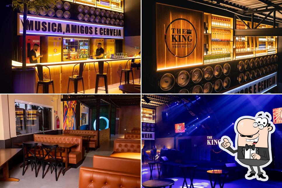 O interior do The King Beer Music