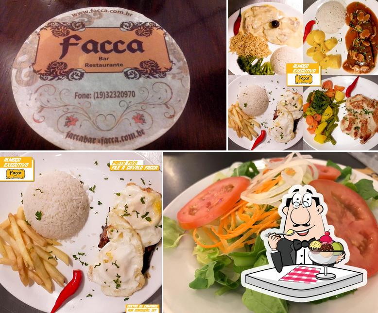 Facca Bar provê uma gama de pratos doces