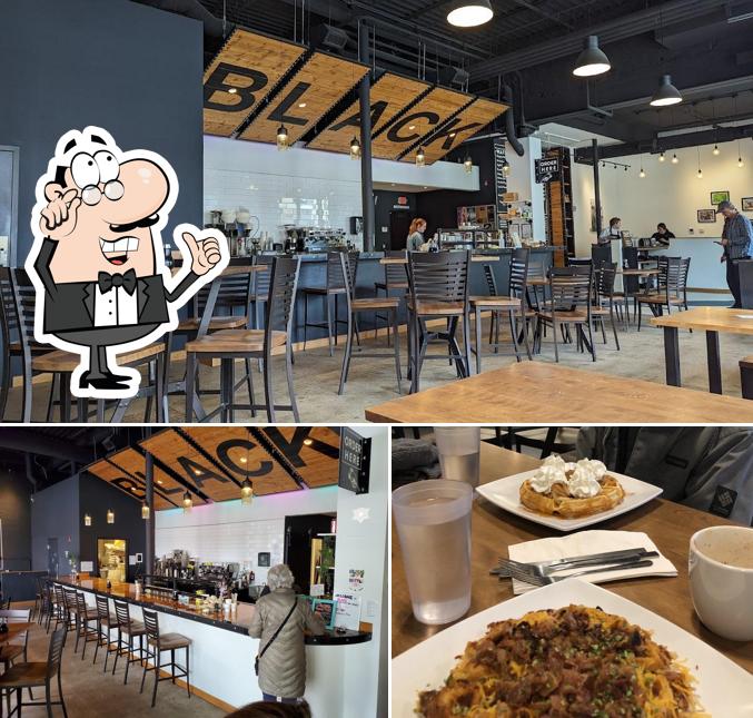 Black Coffee and Waffle Bar in Fargo Restaurant menu and reviews