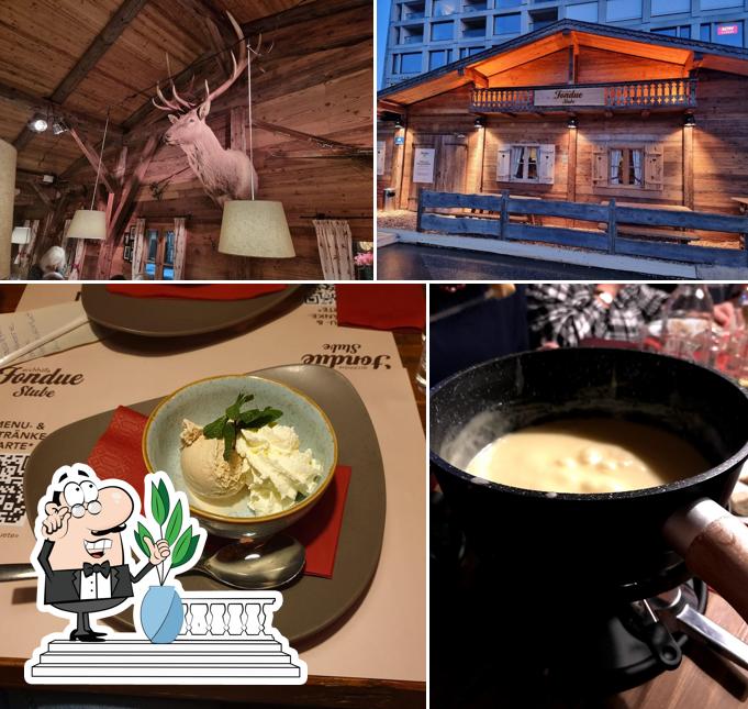 Mira las imágenes que muestran exterior y comida en Fonduestube Winterthur