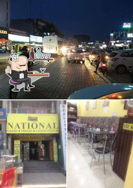 This is the picture depicting interior and exterior at National Bakers