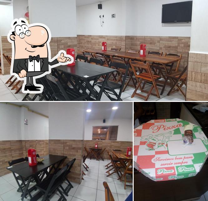 Veja imagens do interior do Pizzaria Dom Leone