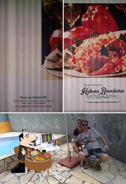 A foto do Restaurante Helena Bandeira (Tia Helena)’s comida e interior