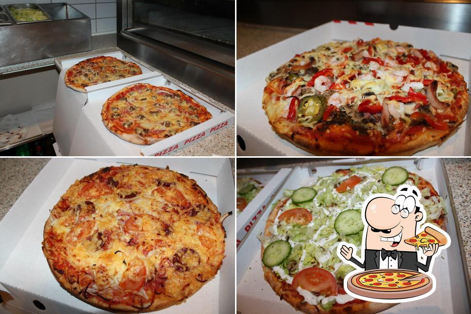 At Pizza Mix, you can order pizza