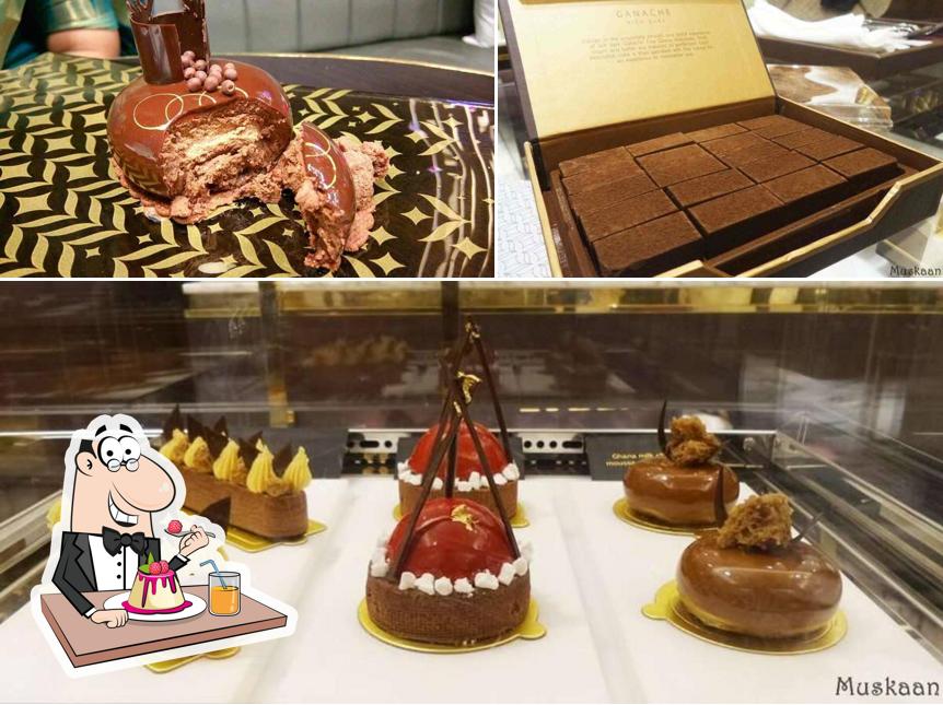 Fabelle serves a selection of desserts