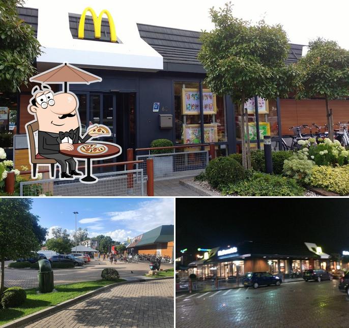 Jetez un coup d’œil à quoi ressemble McDonald's à l'extérieur