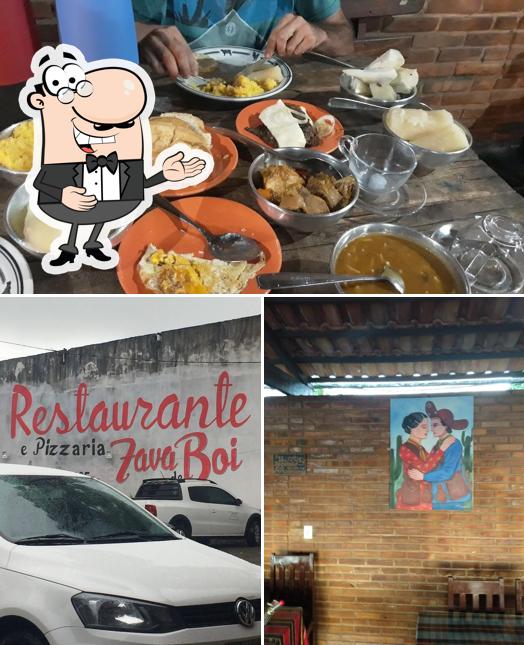 Look at this image of Restaurante e Pizzaria Fava de Boi