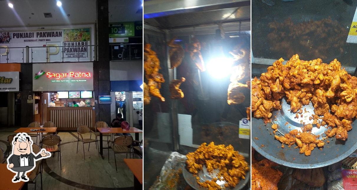 The interior of Malik Chicken Point