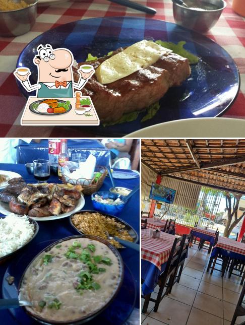 Dê uma olhada a foto apresentando comida e interior no Restaurante Pilão