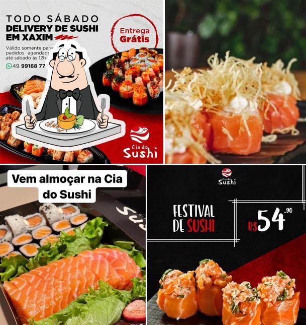 Comida em Cia do Sushi Chapeco