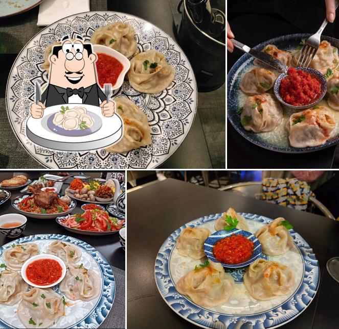 Empanadillas chinas en EdeNova Restaurant Barcelona