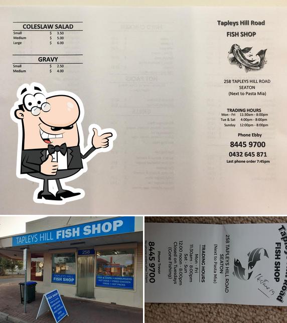 Tapleys Hill Fish Shop in Seaton Restaurant reviews