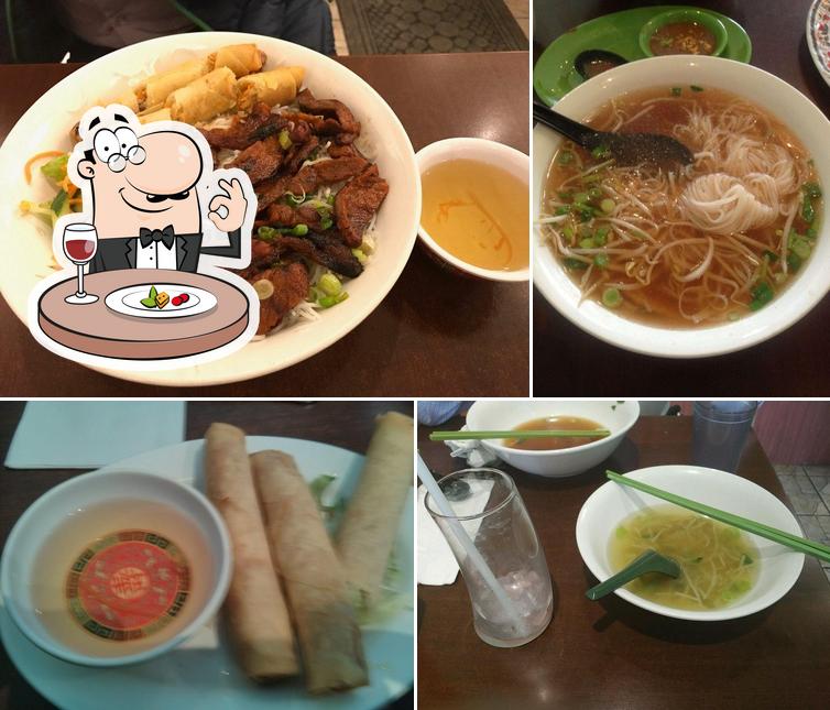 Food at Pho Hoan