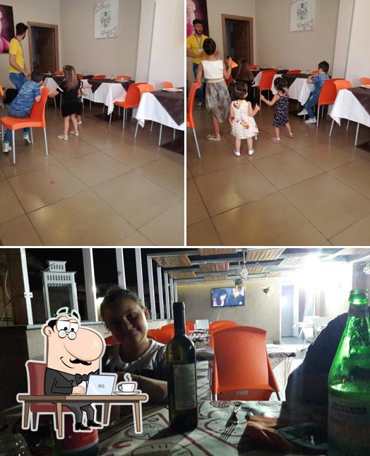 Gli interni di 100 Gradi Ristorante