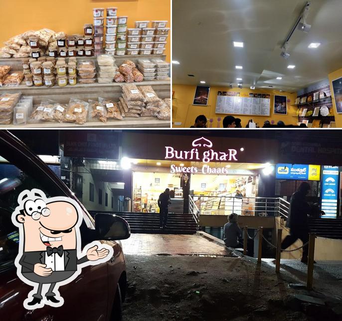 Here's a picture of Burfi Ghar Sweets Shop