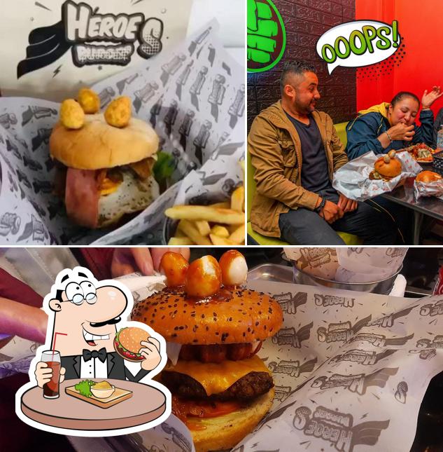 Pide una hamburguesa en Héroes Burger Bogotá - Multiverso Bosa