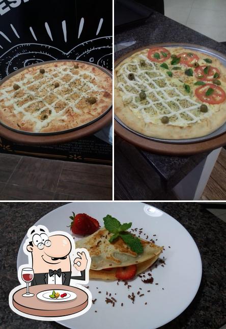 Comida em Império villas-Pizzaria e Creperia