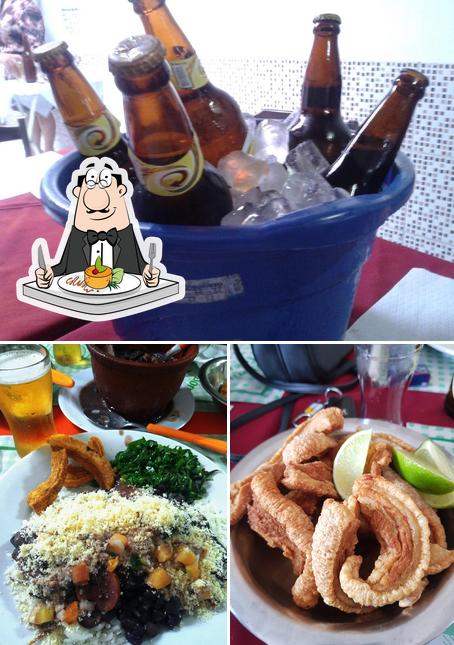 Confira a ilustração apresentando comida e cerveja no Maroto's