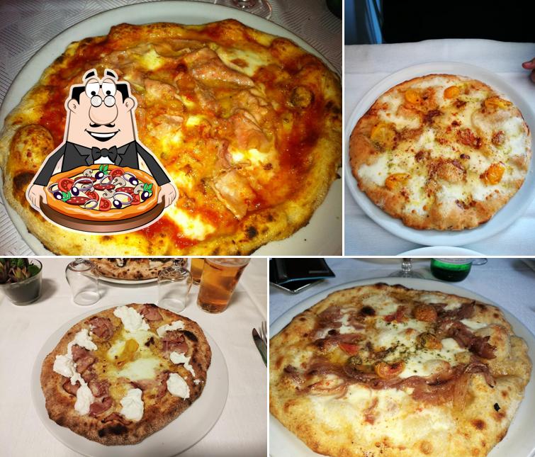 A Pizzeria Montegrigna Tric Trac, vous pouvez prendre des pizzas