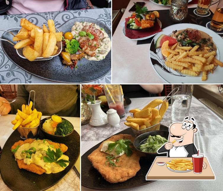 Frites à Restaurant Caprice
