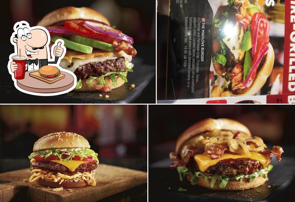 Get a burger at Red Robin Gourmet Burgers and Brews