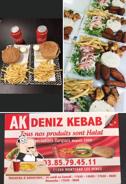 Dégustez des pommes frites à Ak Deniz Kebab