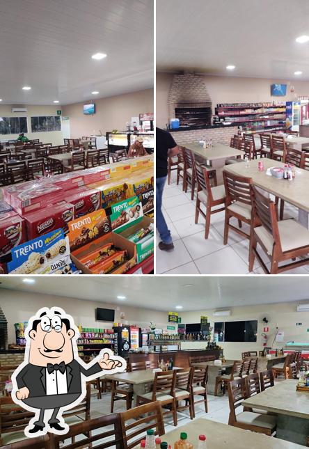 O interior do Churrascaria e Ponto de Apoio 24h - Grupo 2 Irmãos