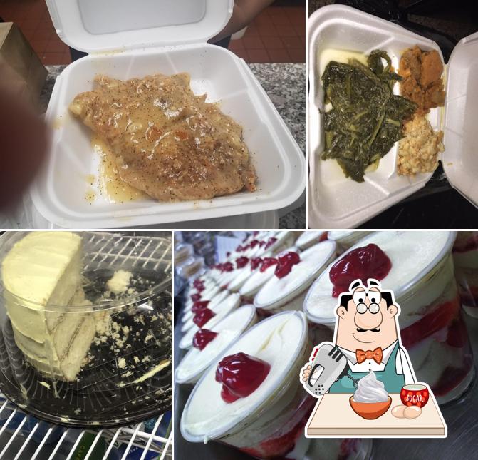 King Soul Food Gallery offers a number of desserts