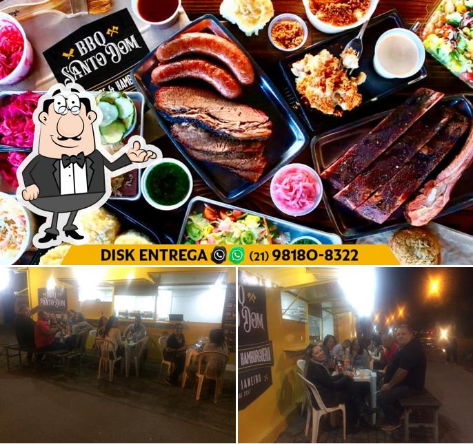 O Santo Dom BBQ - Smokehouse se destaca pelo interior e comida