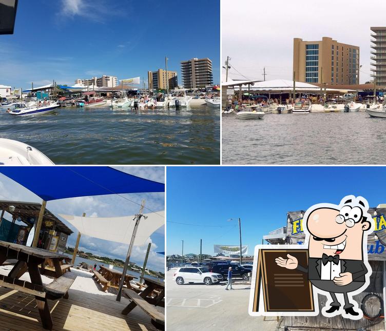 The FloraBama Yacht Club in Perdido Key Restaurant menu and reviews