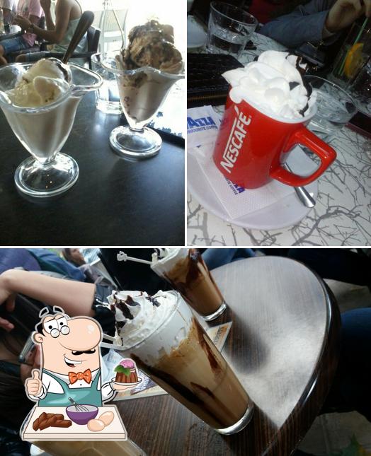 Escape Cafe offre une sélection de desserts