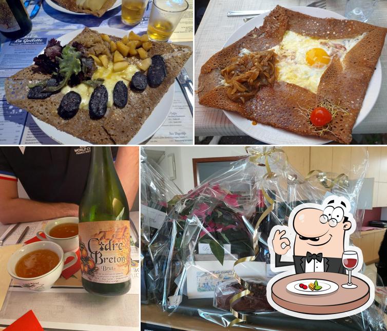 Plats à Crêperie restaurant La Goélette