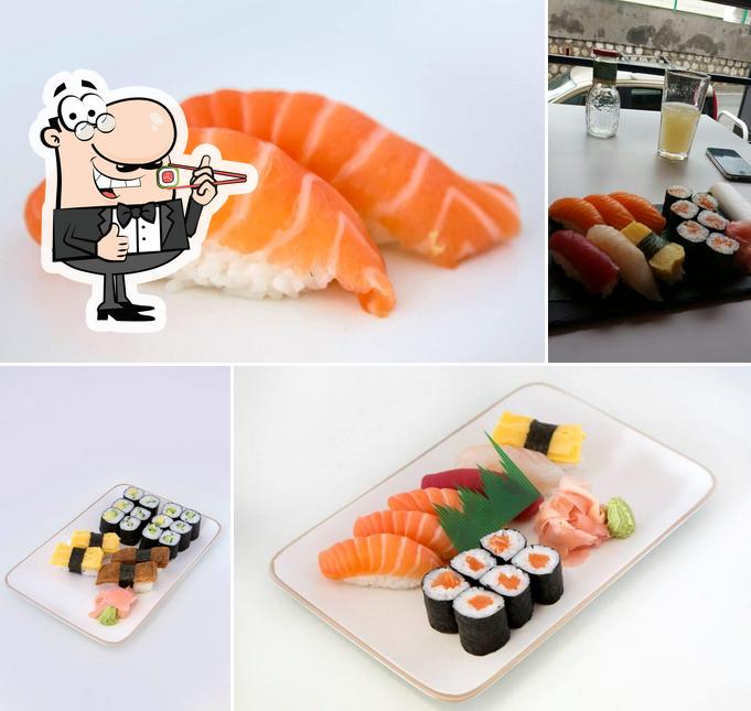 Essayez de nombreuses options de sushi