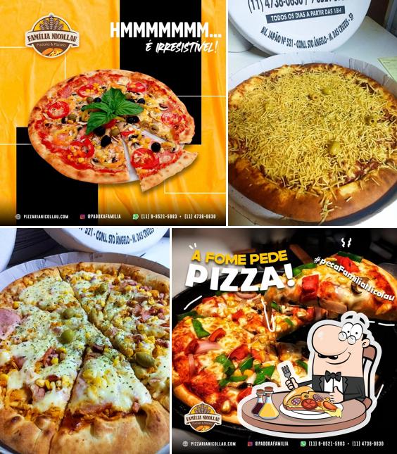 No Pizzaria Nicollau Premium, você pode pedir pizza