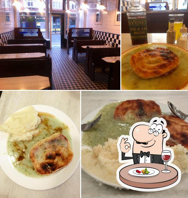 Byrnes Pie & Eel House in Wallington Restaurant menu and reviews