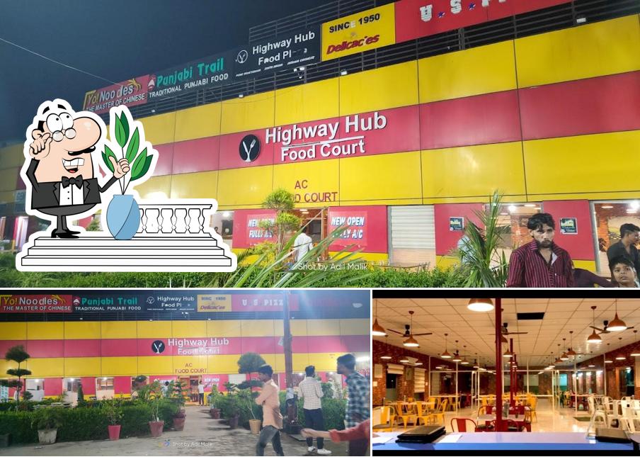 HIGHWAY HUB FOOD PLAZA, Gajraula Restaurant reviews