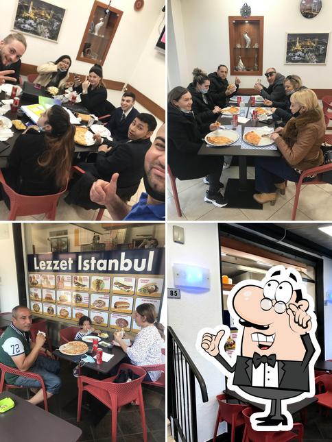 Gli interni di Lezzet Istanbul pizzeria Kebap melegnano Turkish