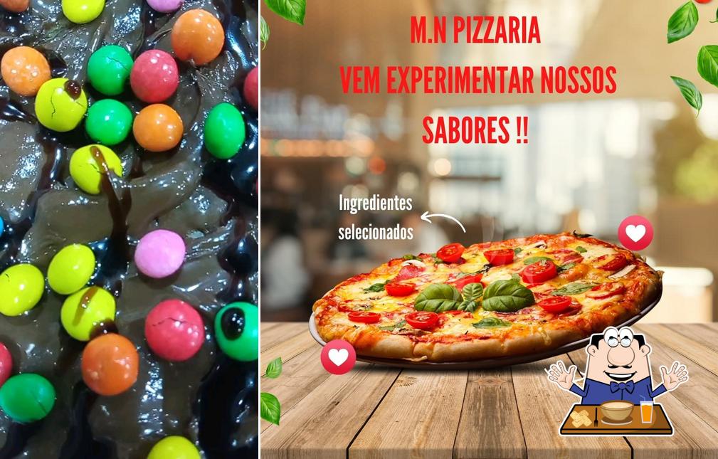 Comida em M.N Pizzaria