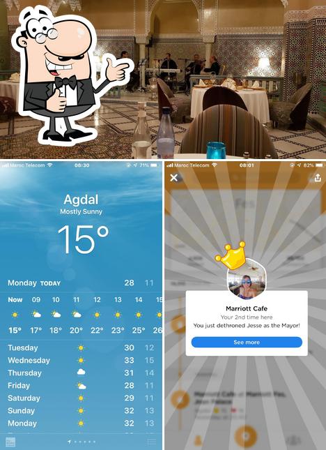 Regarder cette photo de Marriot Cafe