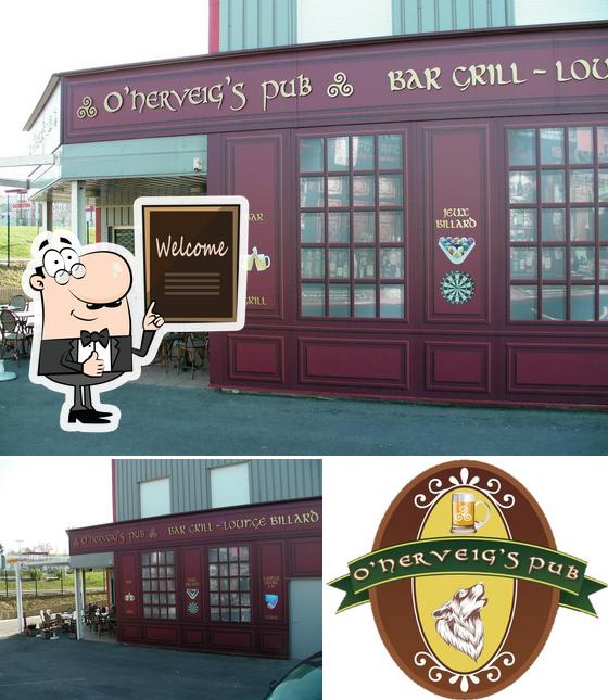 See the pic of O'Herveig's Pub