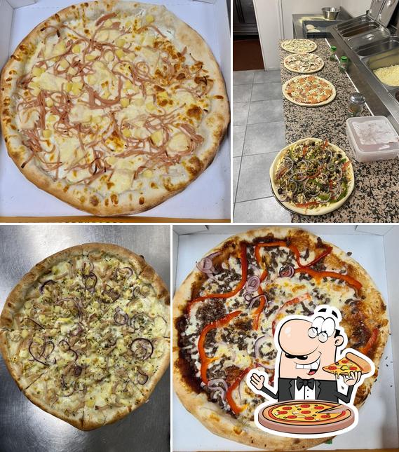 Essayez de nombreux genres de pizzas