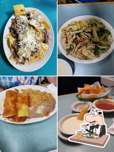 Food at La Corona Mexican Restaurant