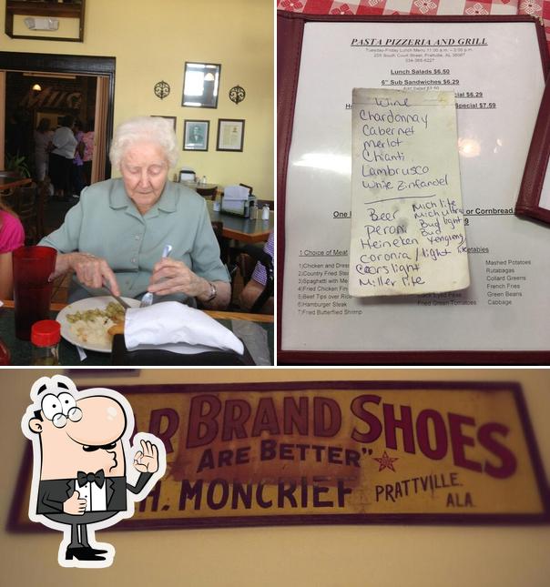 Pasta Pizzeria and Grill in Prattville Restaurant menu and reviews