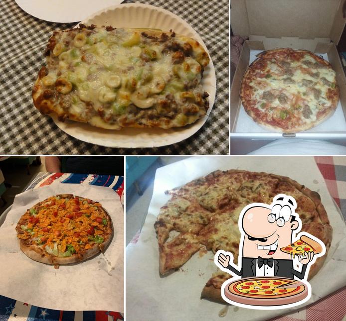 Try out pizza at Belluci Pizza House