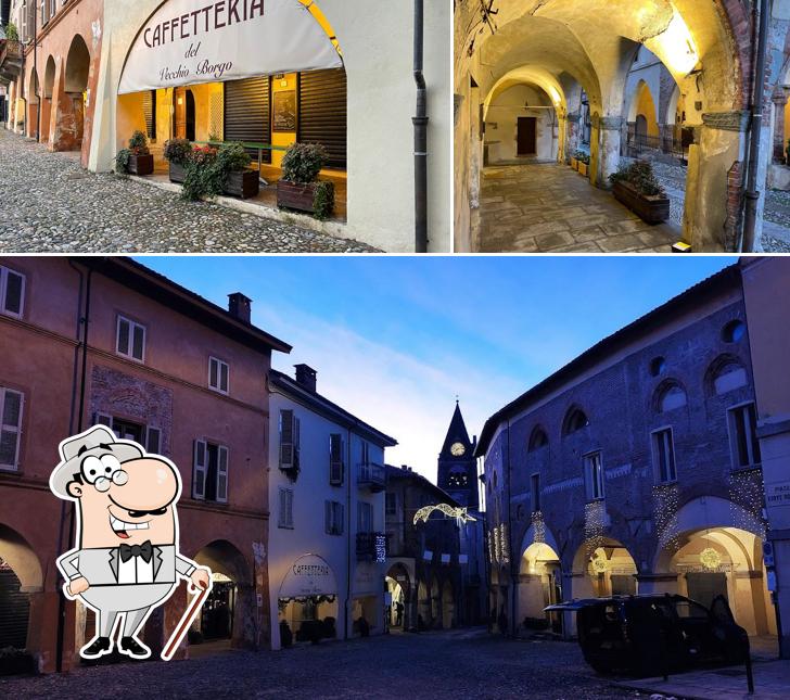 Внешнее оформление "Caffetteria Del Vecchio Borgo"