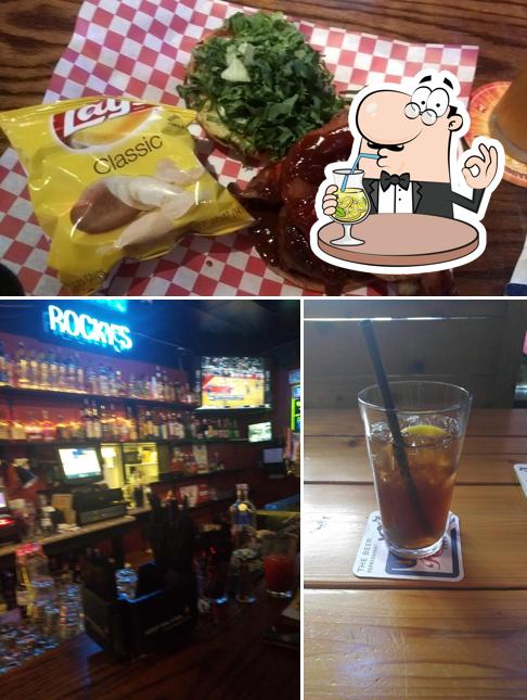 Rocky's Sports & Spirits is distinguished by drink and food